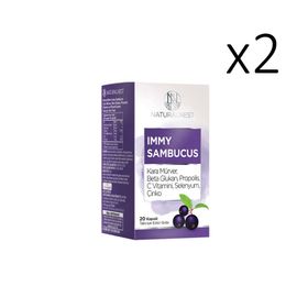NaturalNest Immy Sambucus 2x20 Kapsül