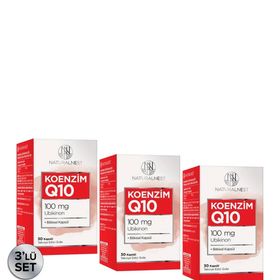 NaturalNest Koenzim Q10 3x30 Kapsül