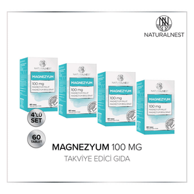 NaturalNest Magnezyum 100 mg 60 Tablet