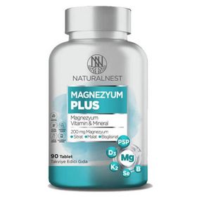 NaturalNest Magnezyum Plus 90 Tablet