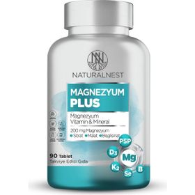 NaturalNest Magnezyum Plus 90 Tablet
