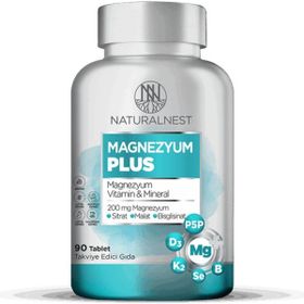 NaturalNest Magnezyum Plus 90 Tablet