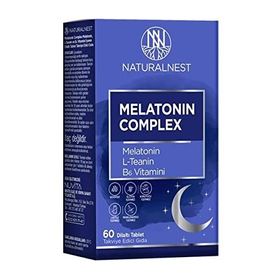 NaturalNest Melatonin Complex L-Teanin 60 Tablet