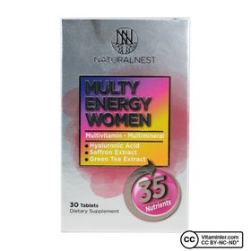NaturalNest Multy Energy Women Multivitamin 30 Tablet