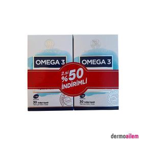 NaturalNest Omega 3 1200 Mg 2x30 Kapsül Balık Yağı