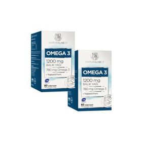 NaturalNest Omega 3 1200 mg 60 Kapsül