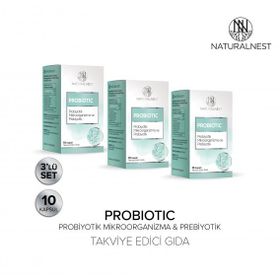 NaturalNest Probiyotik 3x10 Kapsül