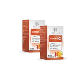 NaturalNest Vitamin C 2x60 Kapsül