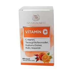 NaturalNest Vitamin C Kuşburnu 60 Kapsül