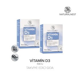 NaturalNest Vitamin D3 400 IU 10 ml Sprey