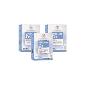 NaturalNest Vitamin D3 400 IU 3x10 ml Sprey