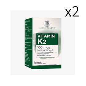 NaturalNest Vitamin K2 100 mcg 2x30 Kapsül