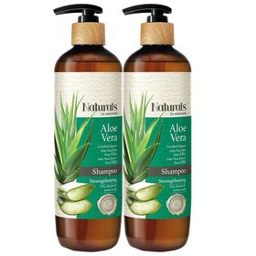 Naturals By Watsons 2x490 ml Aloe Vera Şampuan
