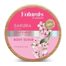 Naturals By Watsons Sakura 200 gr Scrub