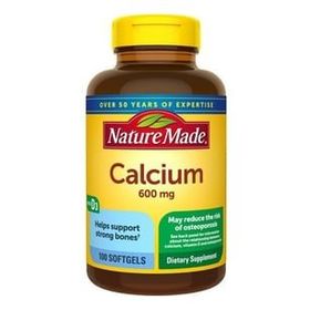 Nature Made Calcium 600 mg 100 Kapsül