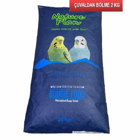 Nature Plan 1 kg Özel Karışım Üretim Muhabbet Kuş Yemi