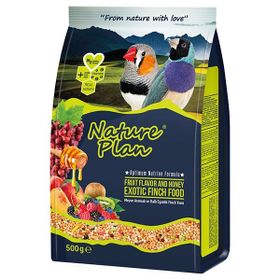 Nature Plan 500 gr Meyve Aromalı Balli Exotic Finch Yemi