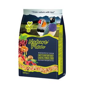 Nature Plan 500 gr Meyve Aromalı Balli Exotic Finch Yemi