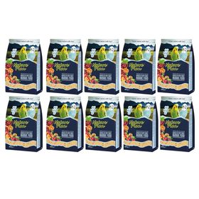 Nature Plan 5x400 gr Ballı Meyveli Kabuksuz Muhabbet Kuş Yemi