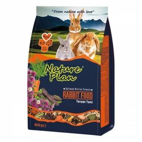 Nature Plan 6x800 gr Tavşan Yemi