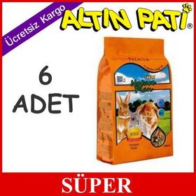 Nature Plan 6x800 gr Tavşan Yemi