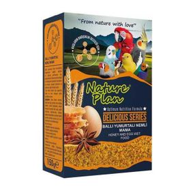 Nature Plan Ballı Yumurtalı 150 gr Kuş Maması
