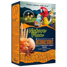 Nature Plan Ballı Yumurtalı 150 gr Kuş Maması