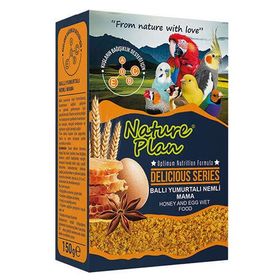 Nature Plan Ballı Yumurtalı 150 gr Kuş Maması
