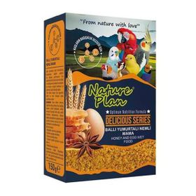 Nature Plan Ballı Yumurtalı 150 gr Kuş Maması