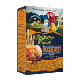 Nature Plan Ballı Yumurtalı 150 gr Kuş Maması