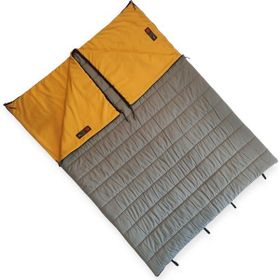 Naturecamp Elika 200 Gri -5 Derece Birlesebilir Cift Kisilik Uyku Tulumu