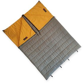 Naturecamp Elika 200 Gri -5 Derece Birlesebilir Cift Kisilik Uyku Tulumu