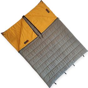 Naturecamp Elika 200 Gri -5 Derece Birlesebilir Cift Kisilik Uyku Tulumu
