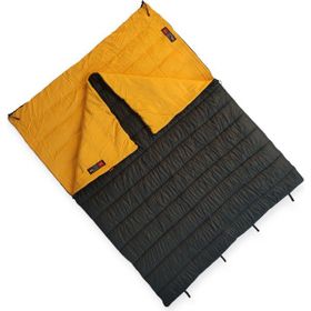 Naturecamp Era 350 Plus Haki -15 Derece Birlesebilir Cift Kisilik Uyku Tulumu