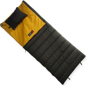 Naturecamp Oga 350 Plus Haki -15 Derece Birleşebilir Yastıklı Long Uyku Tulumu
