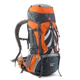 Naturehike 3097 Discovery 70+5 lt Turuncu Siyah Trekking Sırt Çantası
