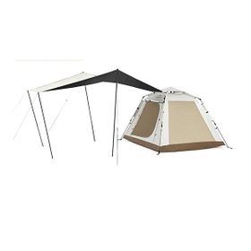 Naturehike Ango Picnic Otomatik Kurulum 3 Kişilik Fresh Black Tenteli Çadır