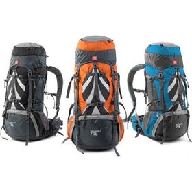 Naturehike Discovery 70+5 lt Mavi Trekking Sırt Çantası