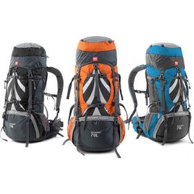 Naturehike Discovery 70+5 lt Siyah Trekking Sırt Çantası