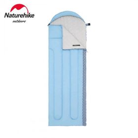 Naturehike L350 Zarf Tarzı -15 Derece Kapüşonlu Sağ Mavi Uyku Tulumu