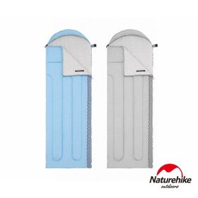 Naturehike L350 Zarf Tarzı -15 Derece Kapüşonlu Sağ Mavi Uyku Tulumu