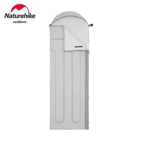 Naturehike L350 Zarf Tarzı -15 Derece Kapüşonlu Sol Gri Uyku Tulumu