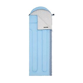 Naturehike L350 Zarf Tarzı -15 Derece Kapüşonlu Sol Mavi Uyku Tulumu