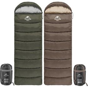Naturehike L350 Zarf Tarzı -15 Derece Kapüşonlu Sol Mavi Uyku Tulumu