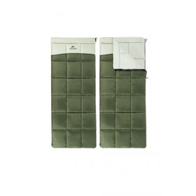 Naturehike LT250 Zarf Tarzı Pamuklu -11 Derece Sol Asker Yeşili Uyku Tulumu