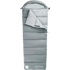 Naturehike M300 Pongee Pamuklu -13 Derece Sol Gri Uyku Tulumu