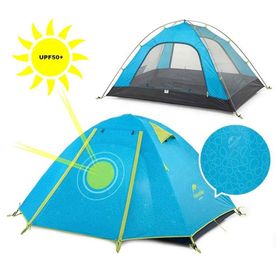 Naturehike P Serisi 4 Kişilik Mavi Kamp Çadırı