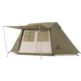 Naturehike Village 5.0 Otomatik Kurulum 4 Kişilik Haki Kamp Çadır
