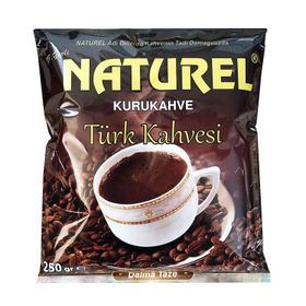 Naturel 250 gr Kuru Kahve Türk Kahvesi