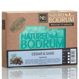 Naturel Bodrum Sedir Adaçayı 100 gr Gliserinli Doğal Sabun